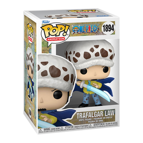 Produktbild One Piece - Law med Kikoku Funko Pop figur