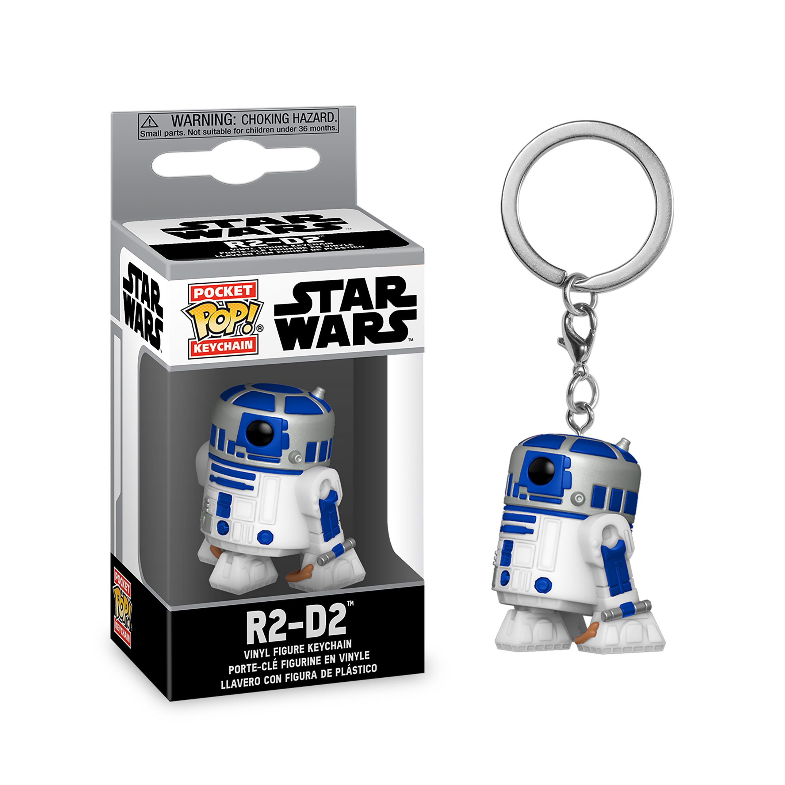 Produktbild Star Wars - R2-D2 Funko Pop nyckelring