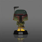 Produktbild Star Wars - Boba Fett Glow in the Dark Funko Pop figur med nickande huvud