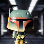 Produktbild Star Wars - Boba Fett Glow in the Dark Funko Pop figur med nickande huvud