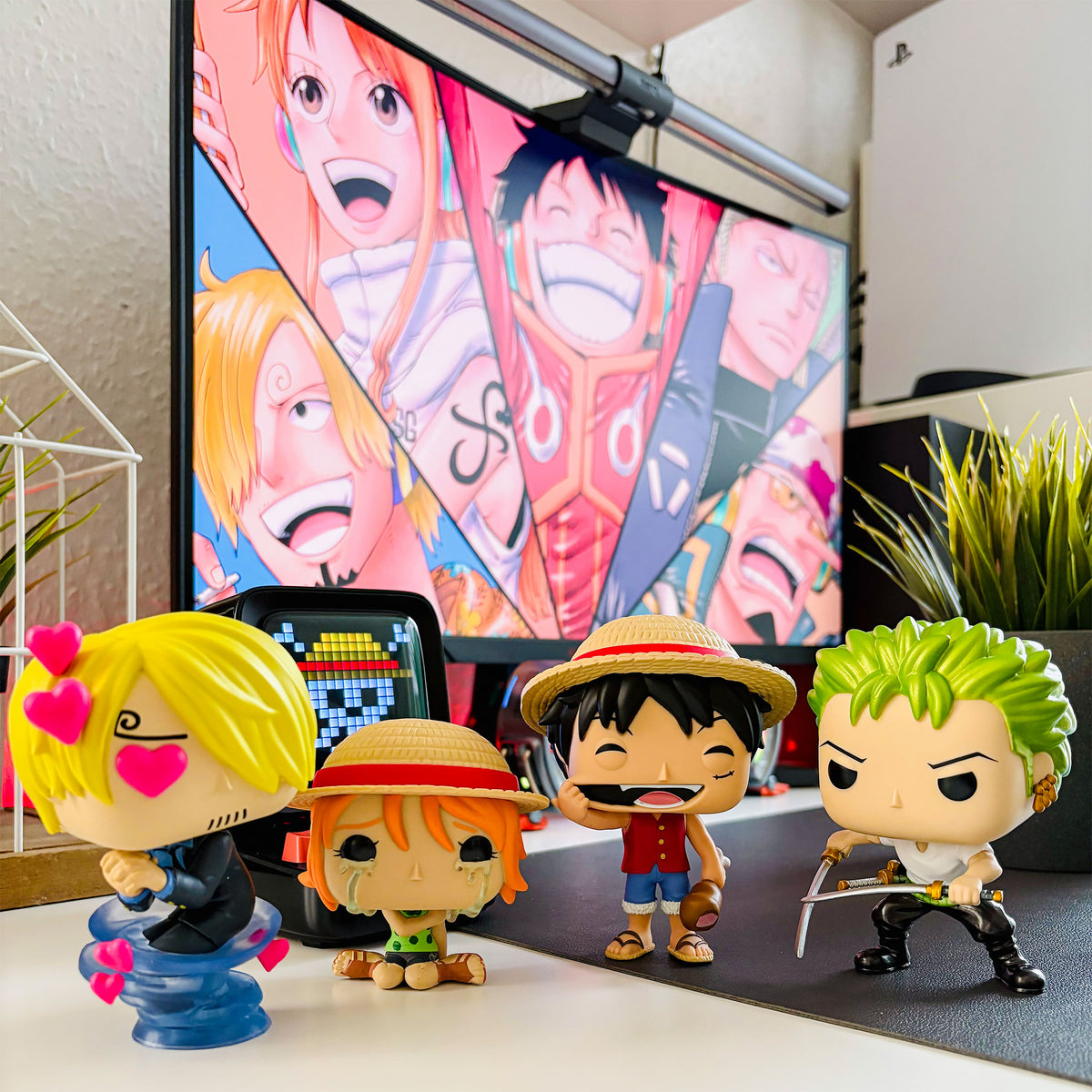 Produktbild One Piece - Refresh Funko Pocket Pop 4-pack figurer