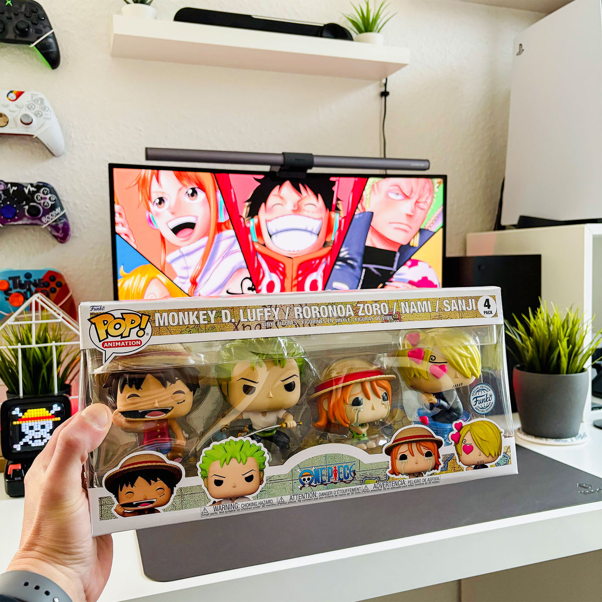 Produktbild One Piece - Refresh Funko Pocket Pop 4-pack figurer