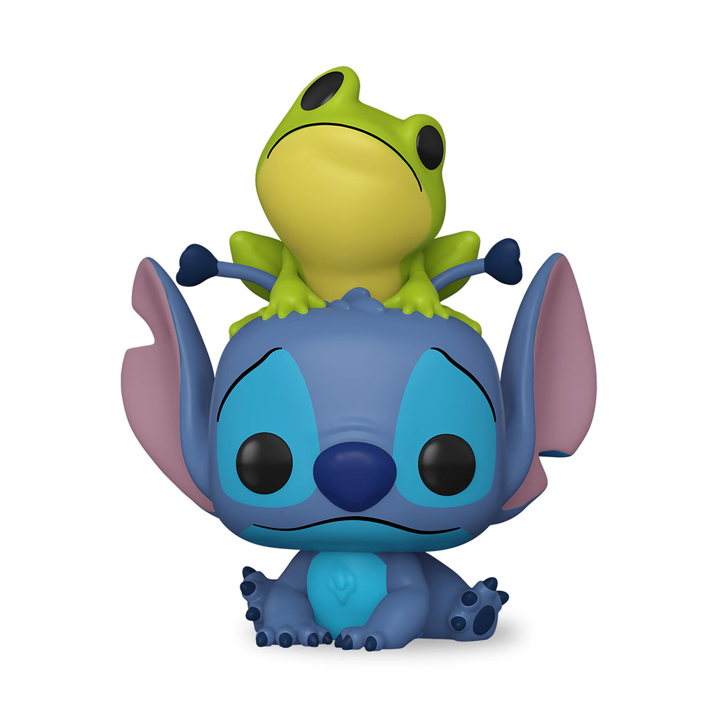 Produktbild Stitch med groda Funko Pop-figur - Lilo & Stitch