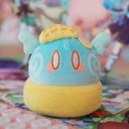 Produktbild Genshin Impact - Anemo Slime plyschfigur i pannkaksstil