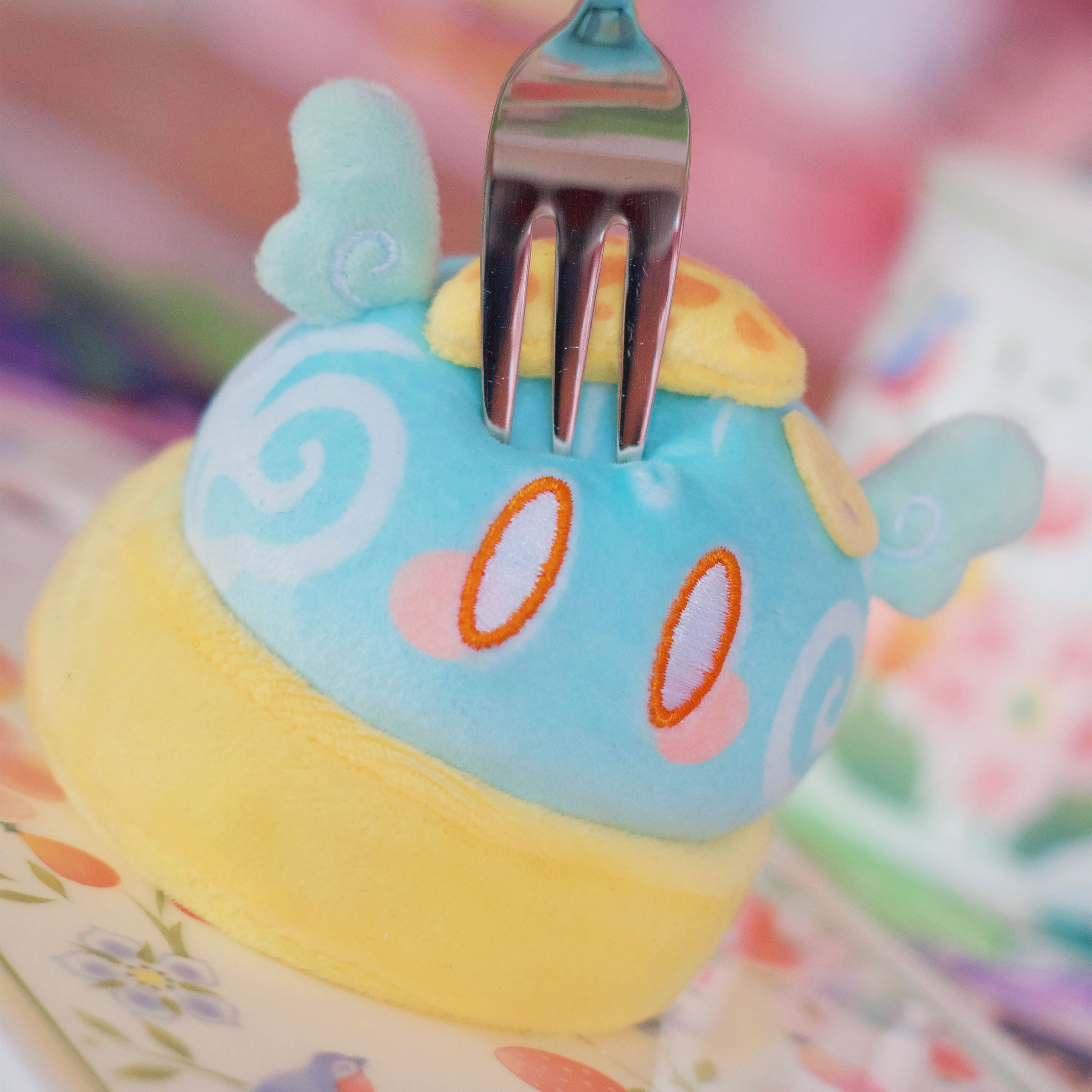 Produktbild Genshin Impact - Anemo Slime plyschfigur i pannkaksstil