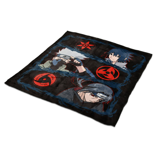 Produktbild Naruto Shippuden - Grupp Plyschfilt