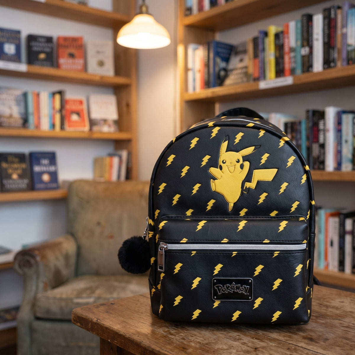 Produktbild Pokémon - Pikachu Lightning mini ryggsäck svart