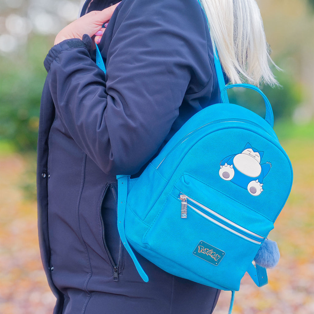 Produktbild Pokemon - Sovande Snorlax mini ryggsäck blå