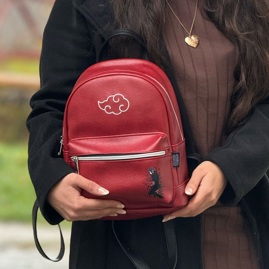 Produktbild Naruto - Akatsuki Mini Ryggsäck röd