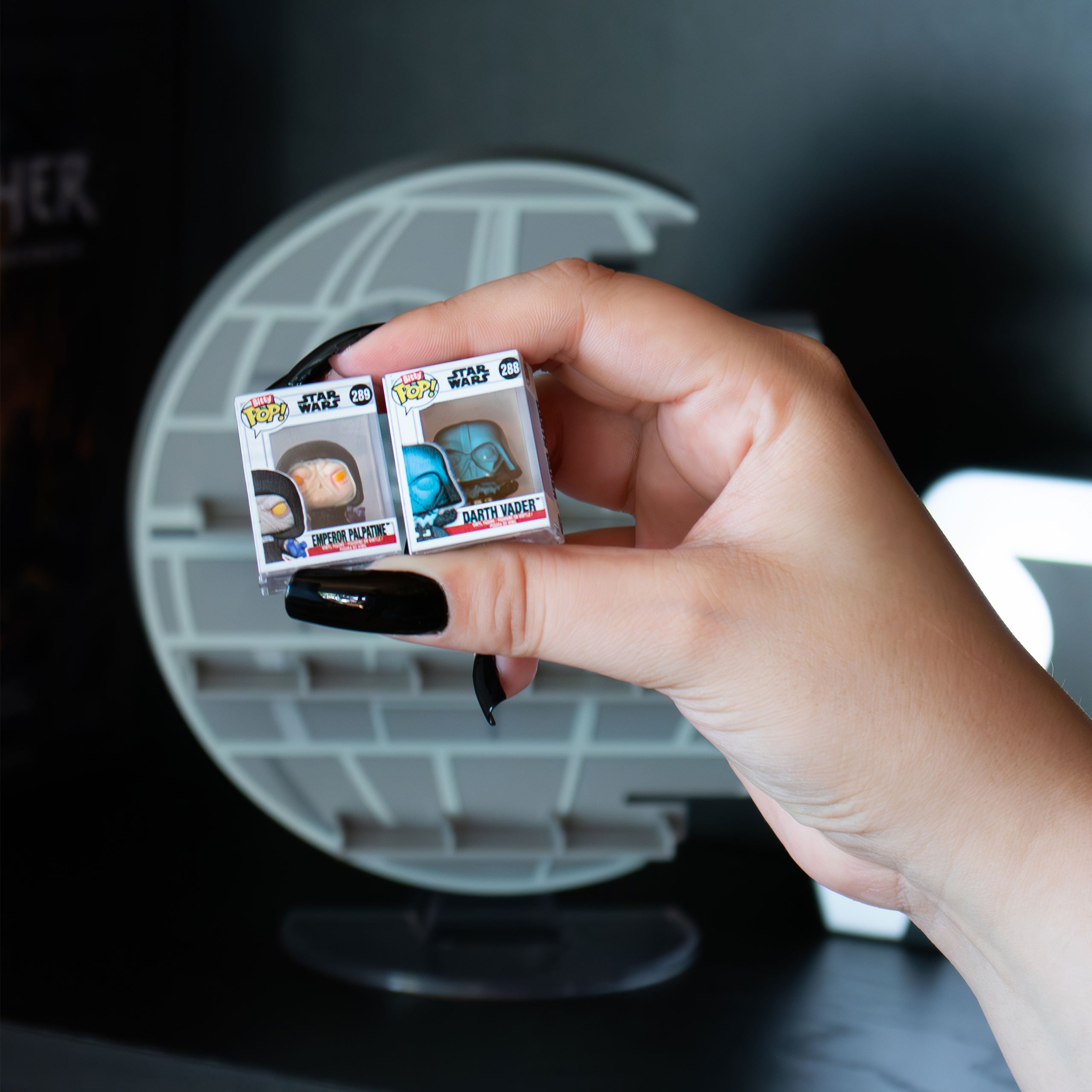 Produktbild Star Wars - Dödsstjärnan Funko Bitty Pop Display med 2 figurer