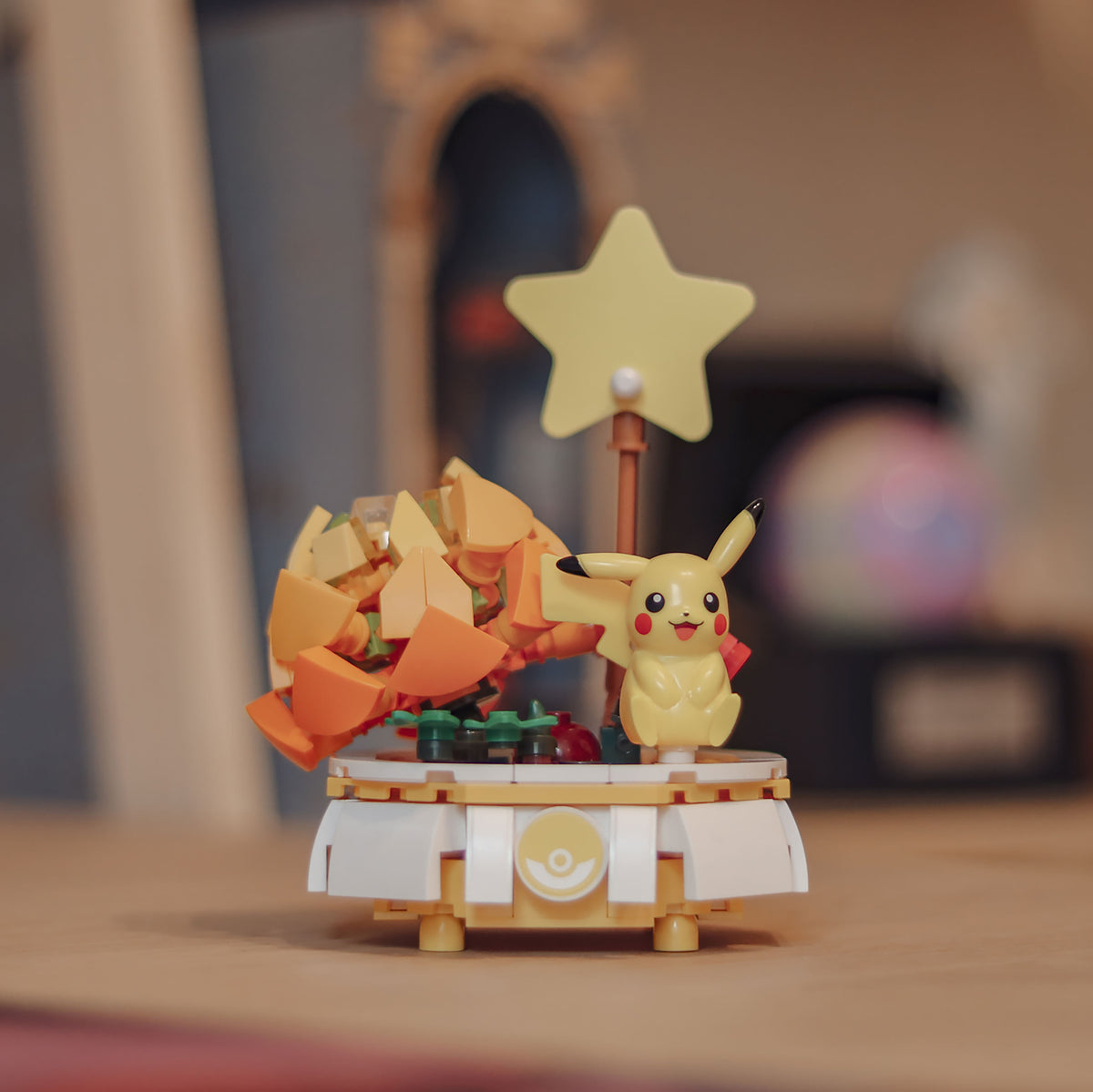 Produktbild Pokemon - Pikachu Bonsai Keeppley Block Byggklossfigur