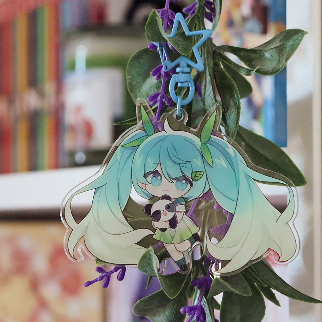 Produktbild Hatsune Miku - Kawaii Spring Time akryl nyckelring