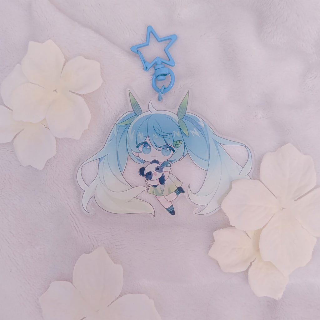 Produktbild Hatsune Miku - Kawaii Spring Time akryl nyckelring