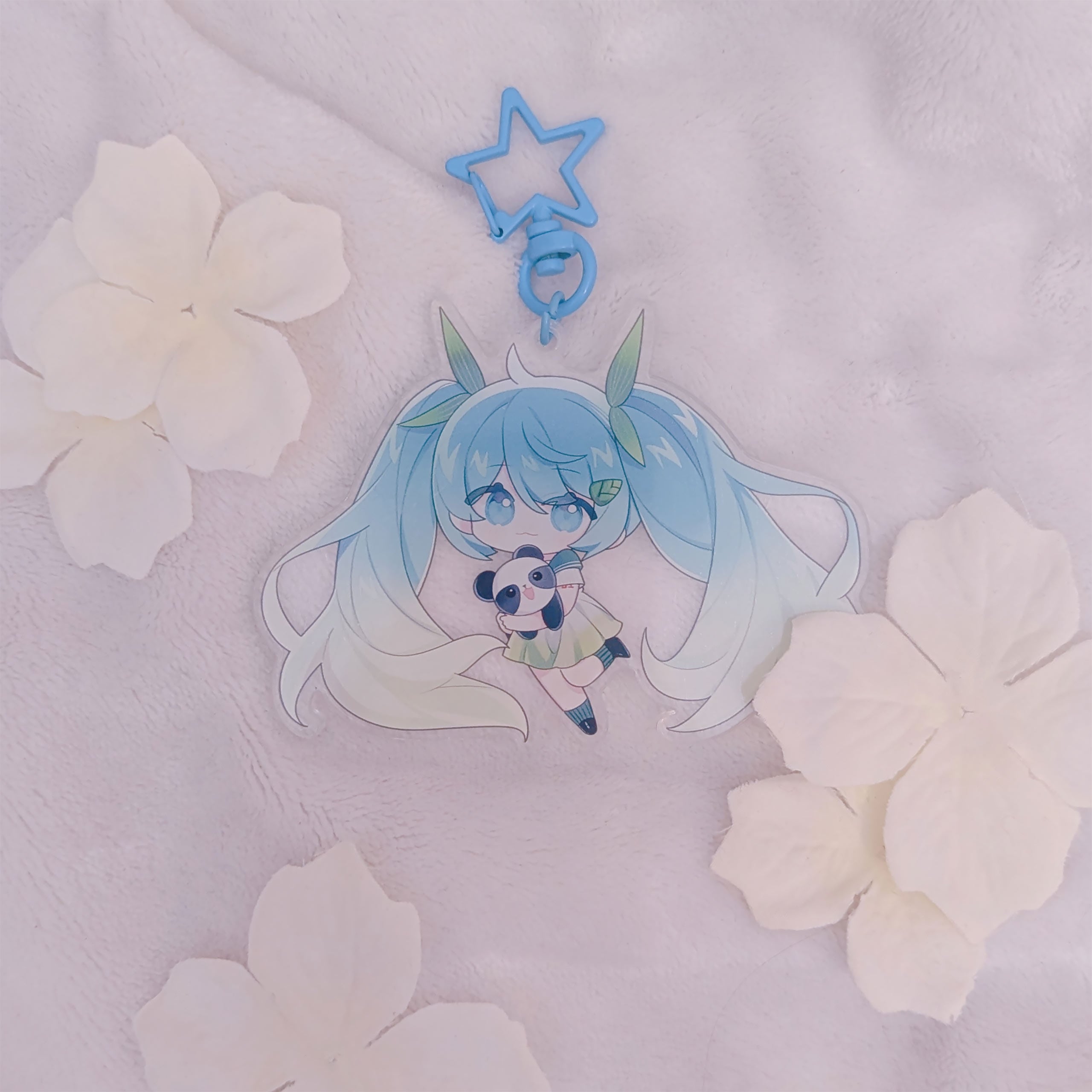 Produktbild Hatsune Miku - Kawaii Spring Time akryl nyckelring