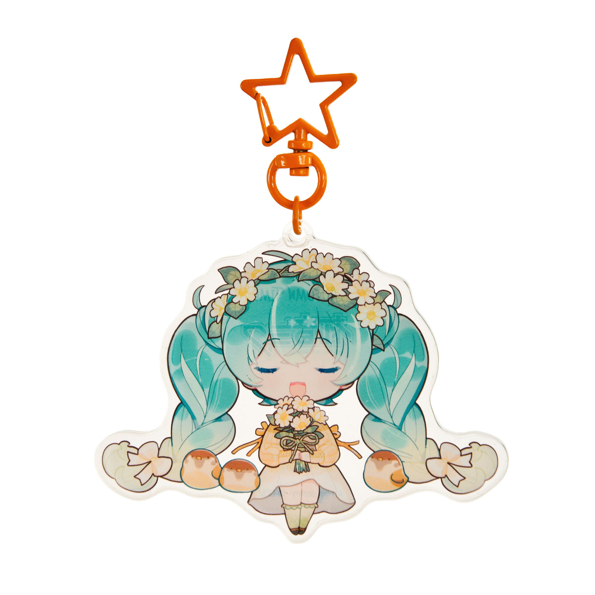 Produktbild Hatsune Miku - Kawaii Autumn Time akryl nyckelring