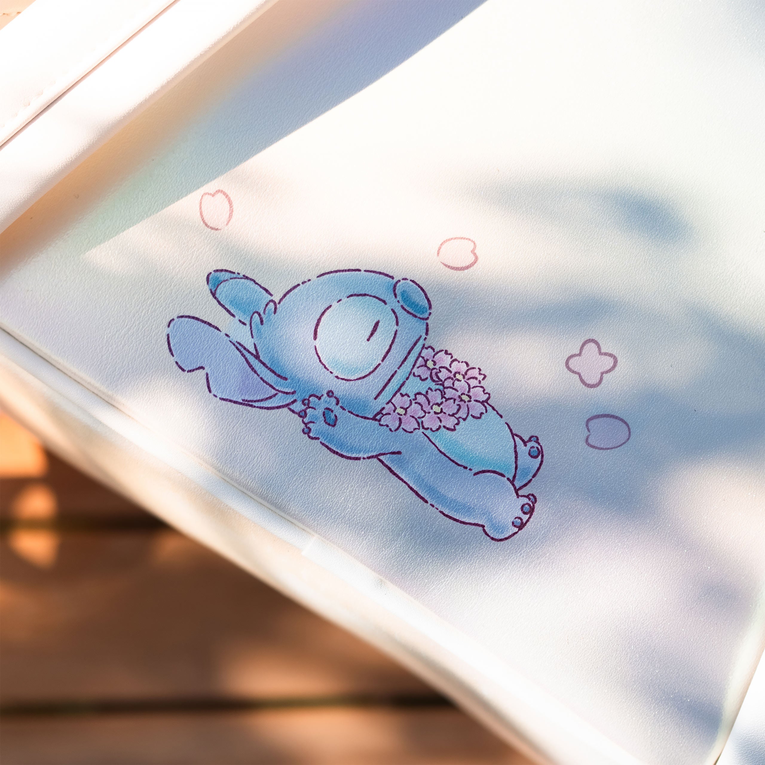 Produktbild Lilo & Stitch - Angel och Stitch Blommig Mini Ryggsäck