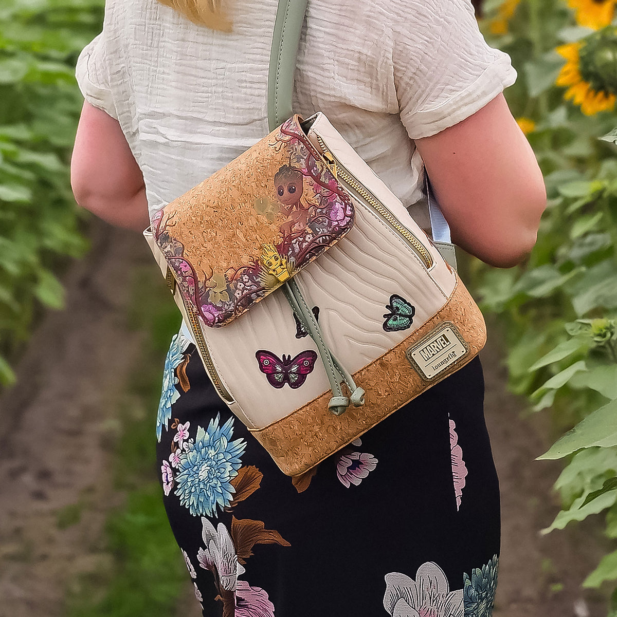 Produktbild Guardians of the Galaxy - Groot Floral Mini Ryggsäck