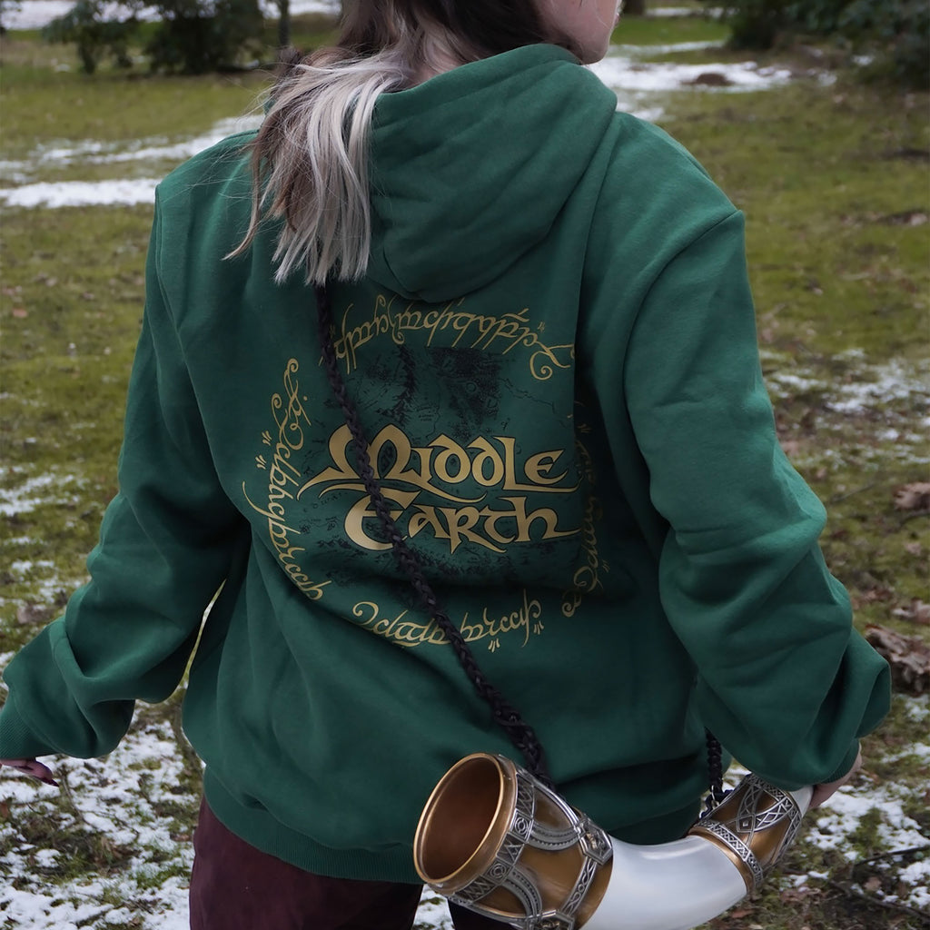 Product image The Lord of the Rings - Middle-earth Green Zip Hoodie