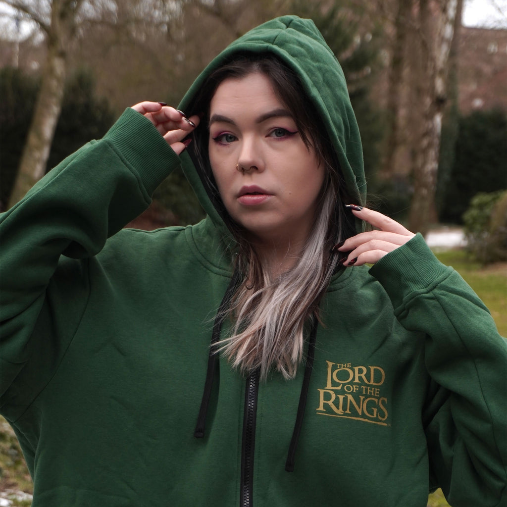 Product image The Lord of the Rings - Middle-earth Green Zip Hoodie