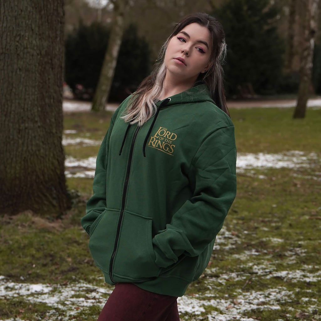 Product image The Lord of the Rings - Middle-earth Green Zip Hoodie