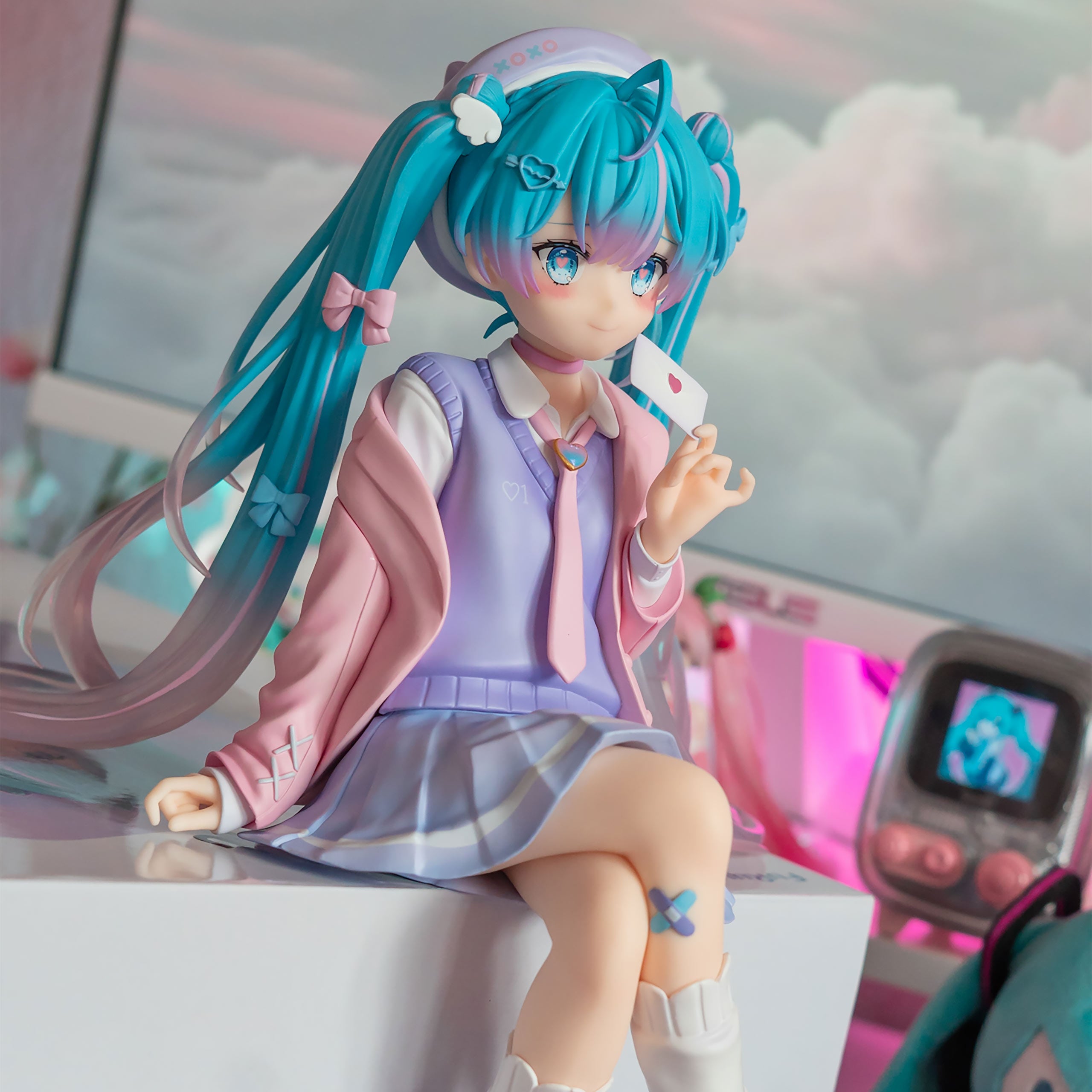 Produktbild Hatsune Miku - Love Blazer Tenitol Noodle Stopper Statue