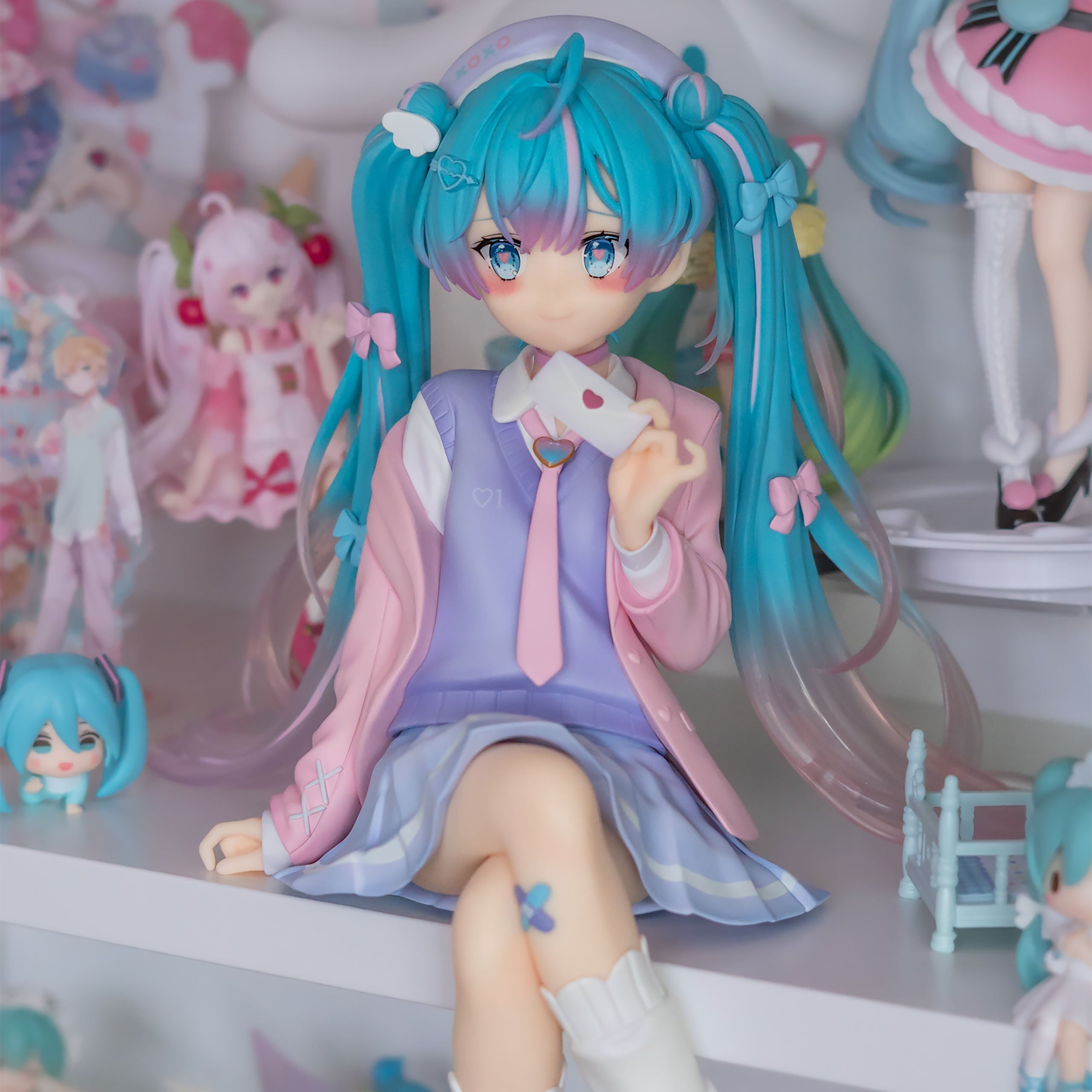 Produktbild Hatsune Miku - Love Blazer Tenitol Noodle Stopper Statue