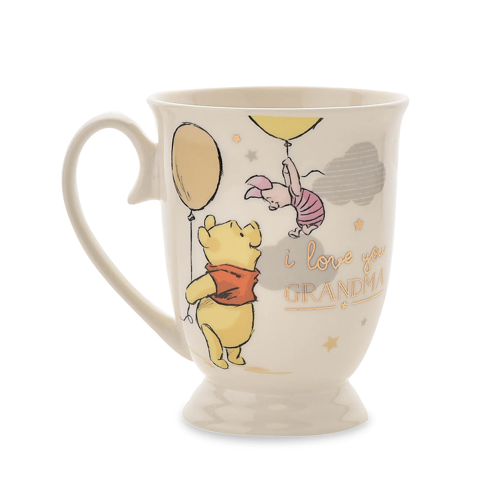 Produktbild Nalle Puh - Jag älskar dig mormor/morfar Mugg
