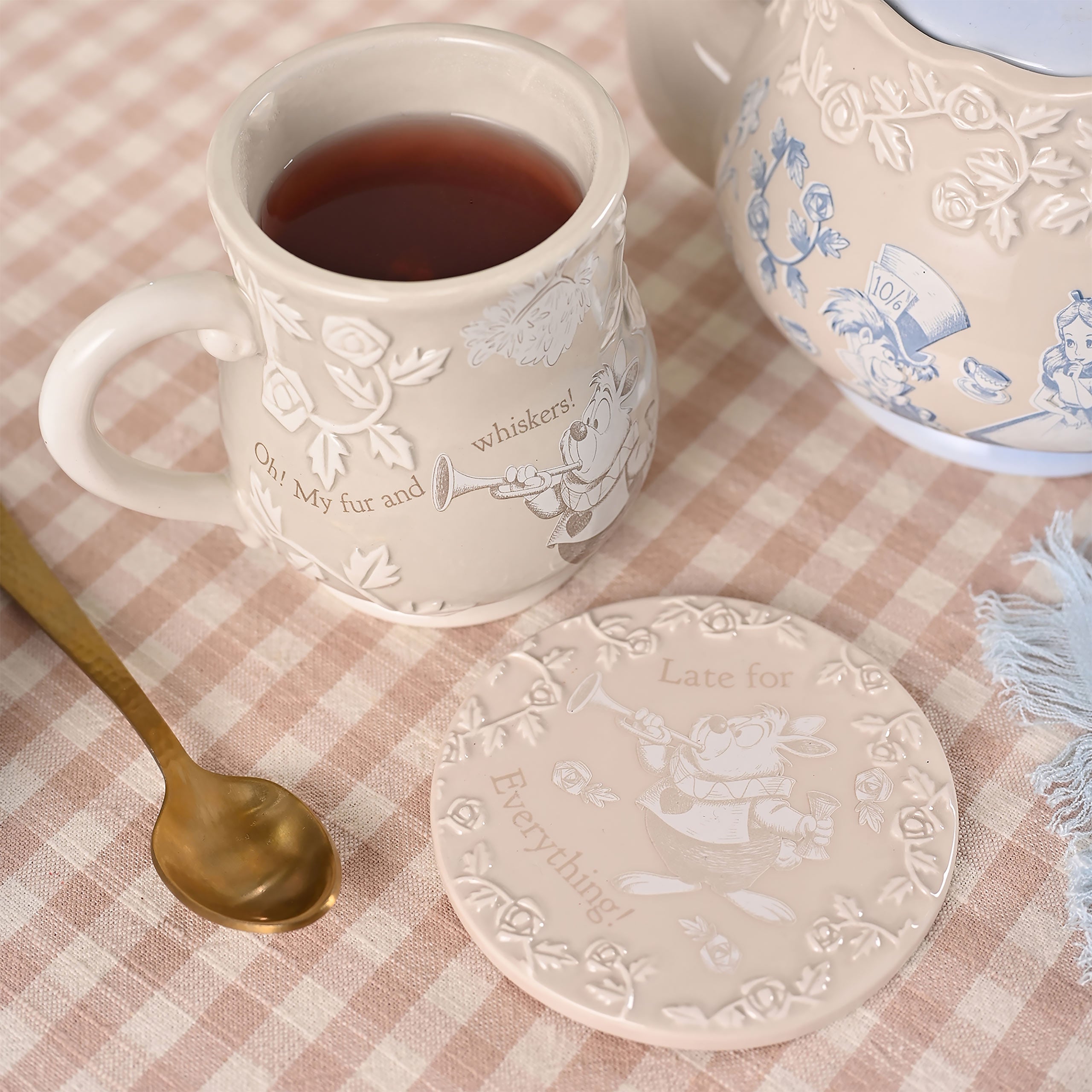Product image Alice in Wonderland - Characters Coaster 4-piece set