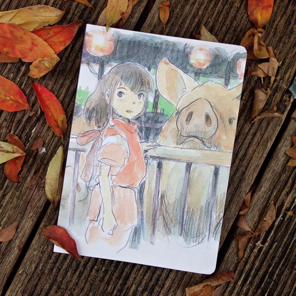 Produktbild Spirited Away - Chihiros resa till magiska världen Anteckningsbok