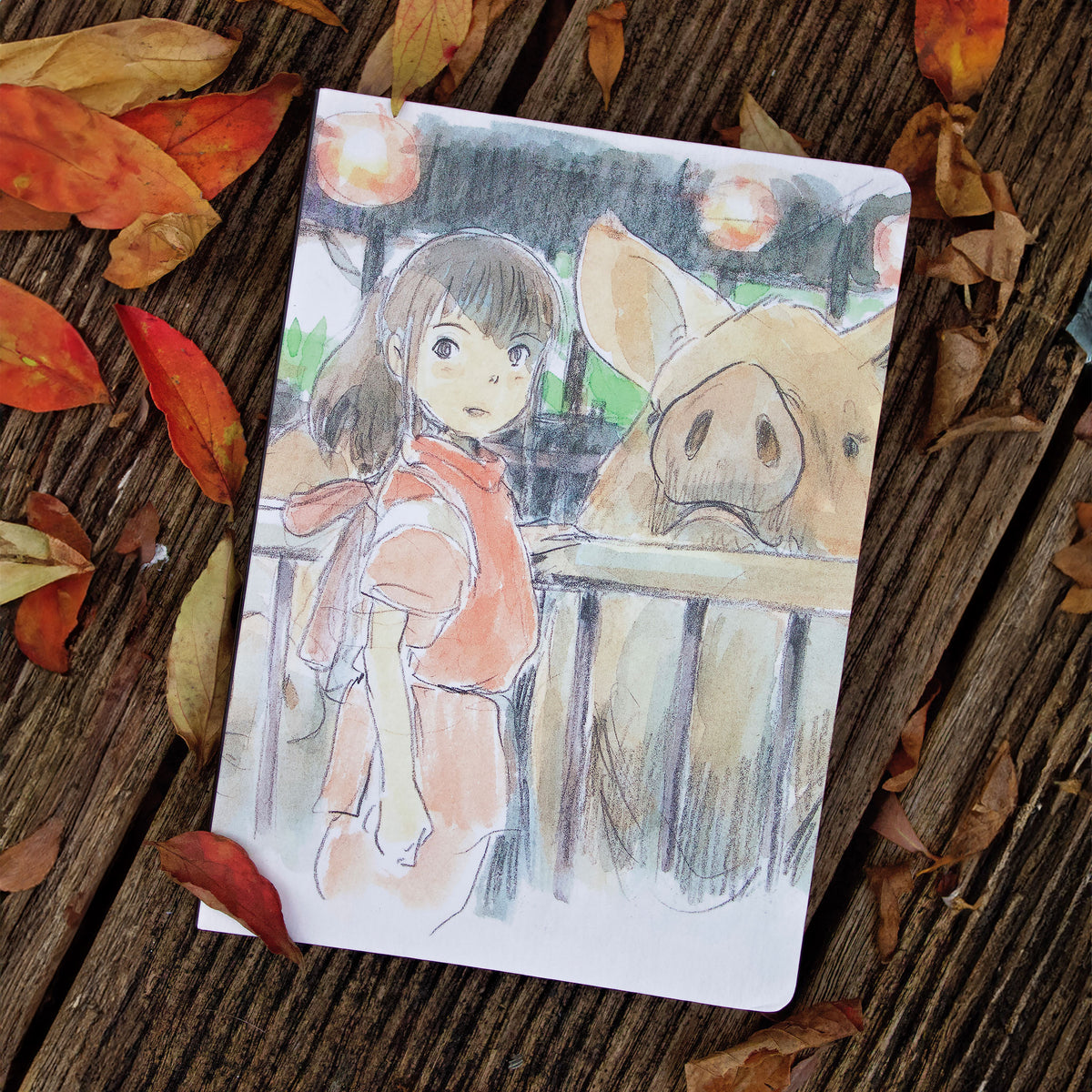 Produktbild Spirited Away - Chihiros resa till magiska världen Anteckningsbok