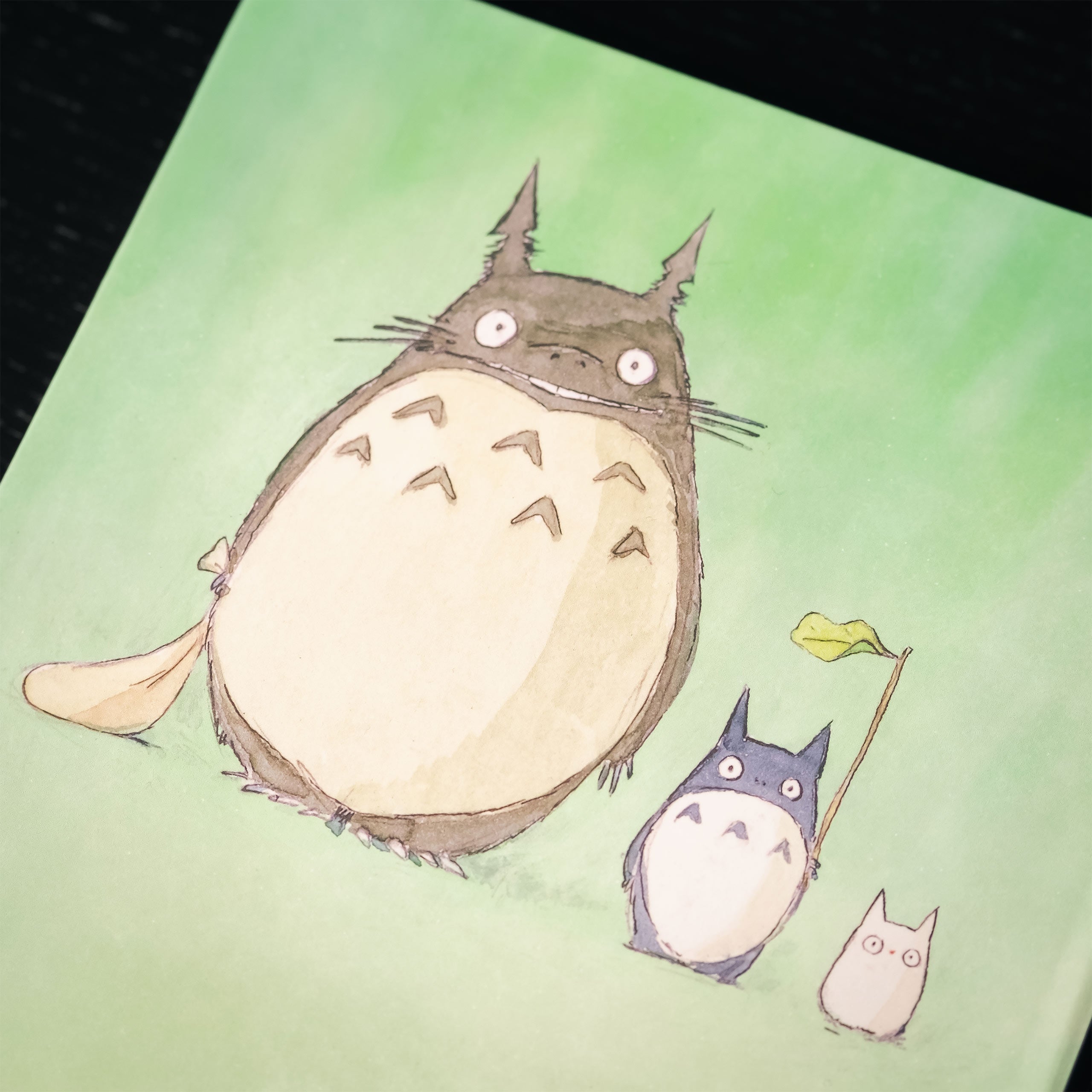 Produktbild Min granne Totoro - Måne Anteckningsbok