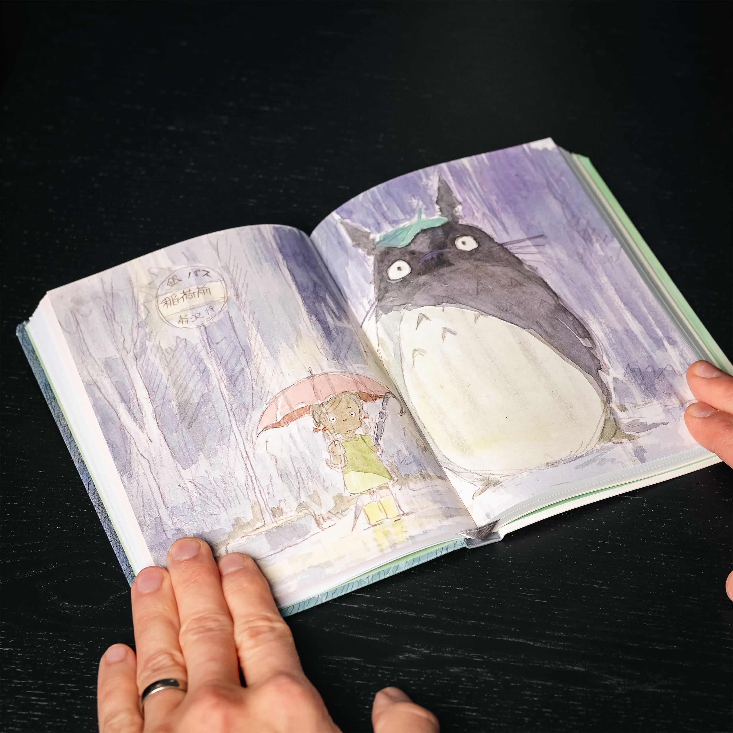Produktbild Min granne Totoro - Måne Anteckningsbok