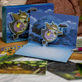 Produktbild Totoro - Vänner 3D Pop-Up Vykort 10-pack