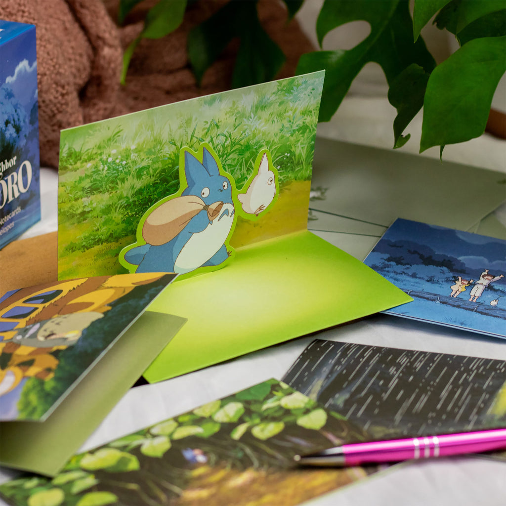 Produktbild Totoro - Vänner 3D Pop-Up Vykort 10-pack