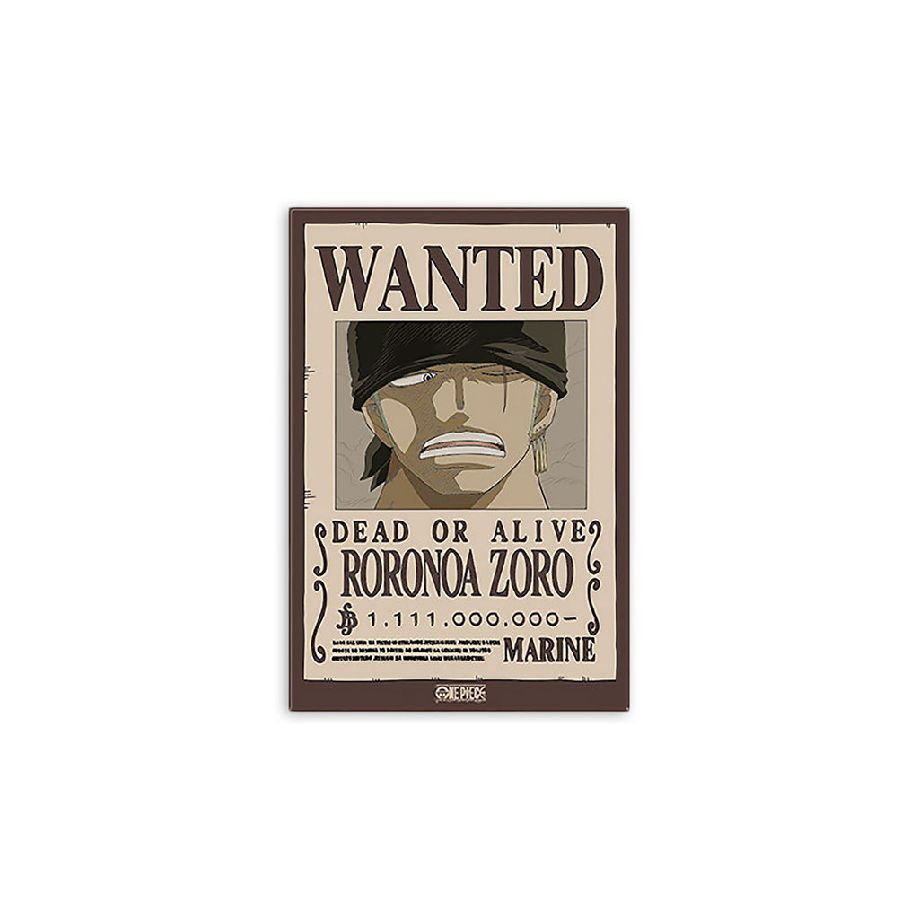 Produktbild One Piece - Wanted Zoro Magnet