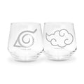 Produktbild Naruto Shippuden - Konoha & Akatsuki Glas 2-pack