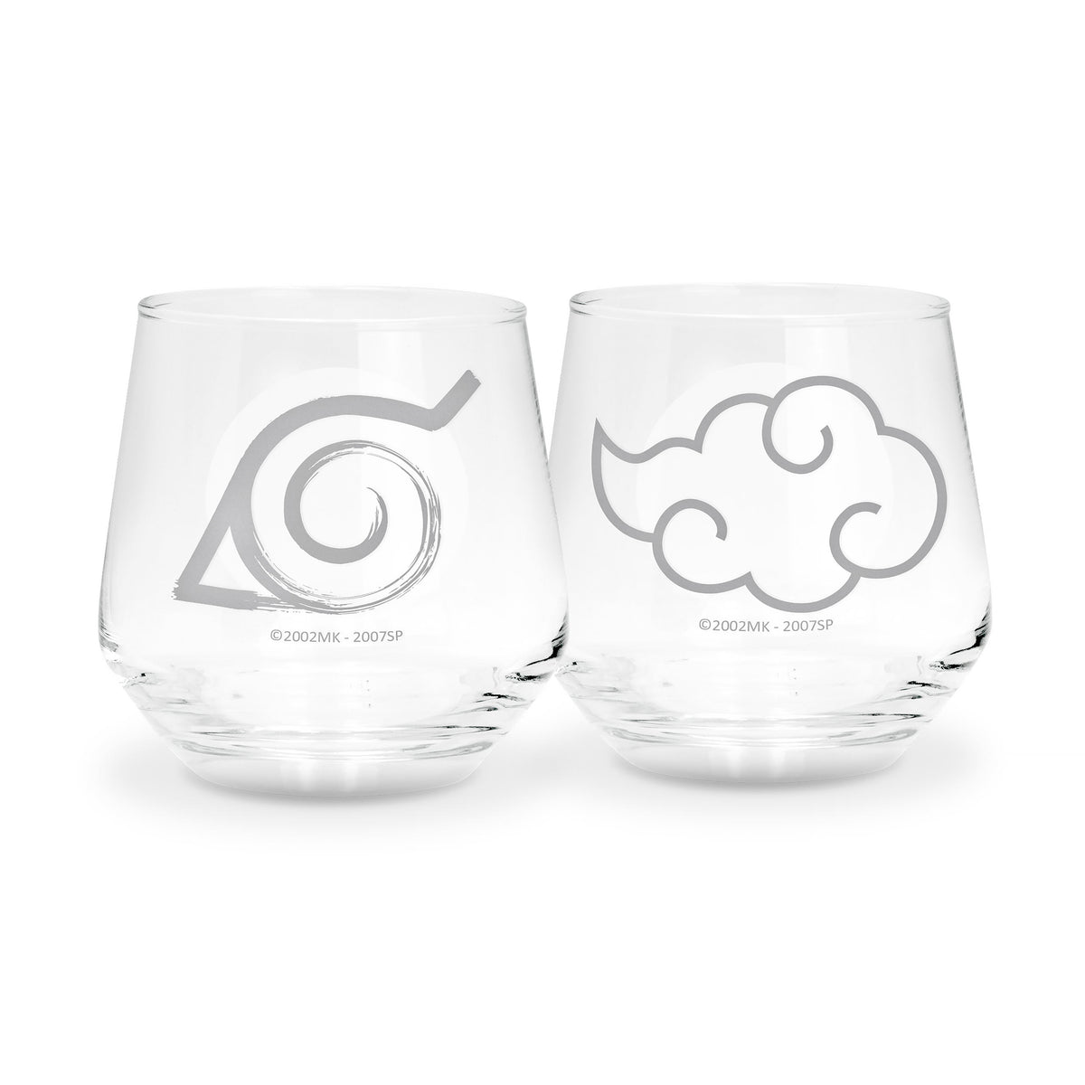 Produktbild Naruto Shippuden - Konoha & Akatsuki Glas 2-pack