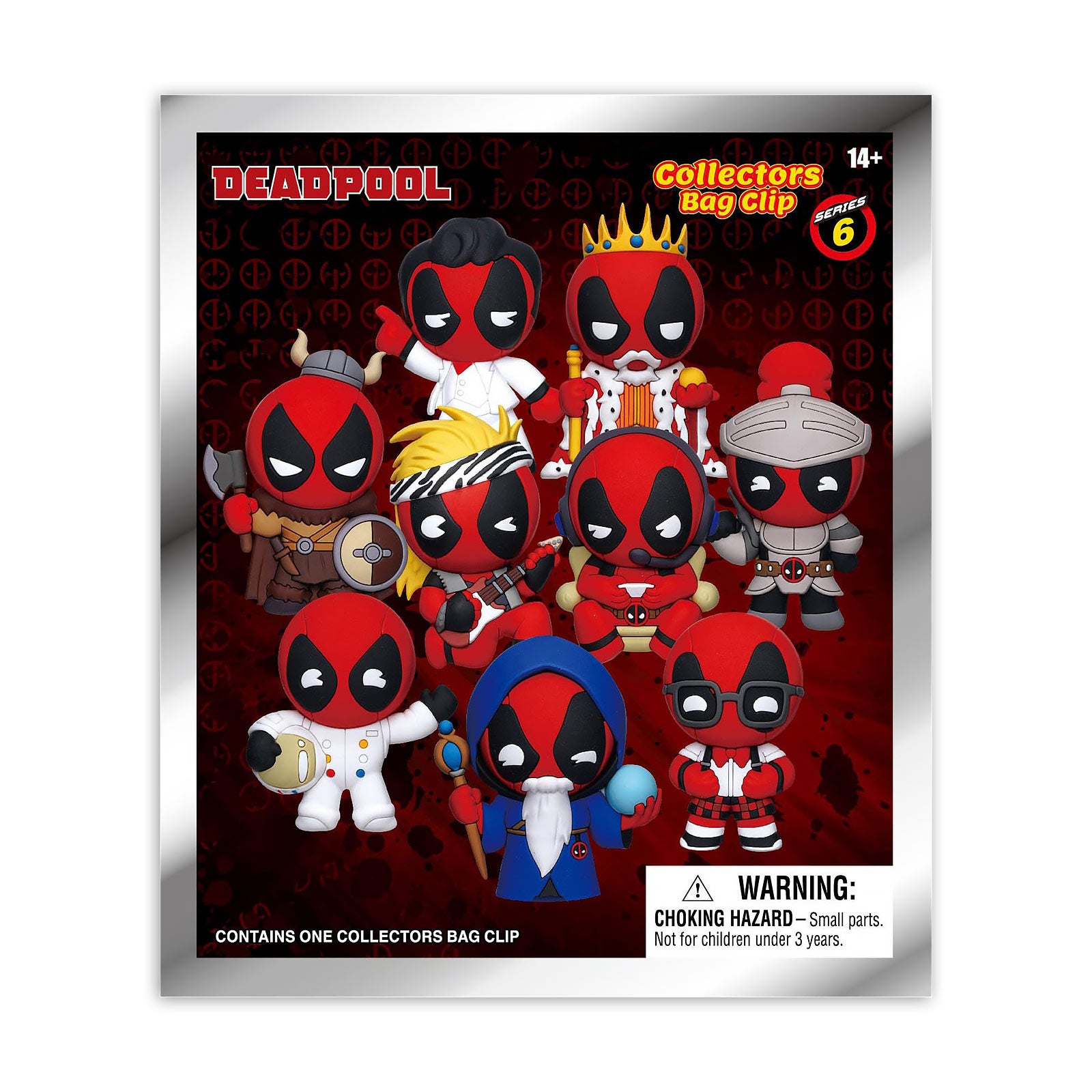 Produktbild Deadpool - 3D Mystery-nyckelring Serie 6