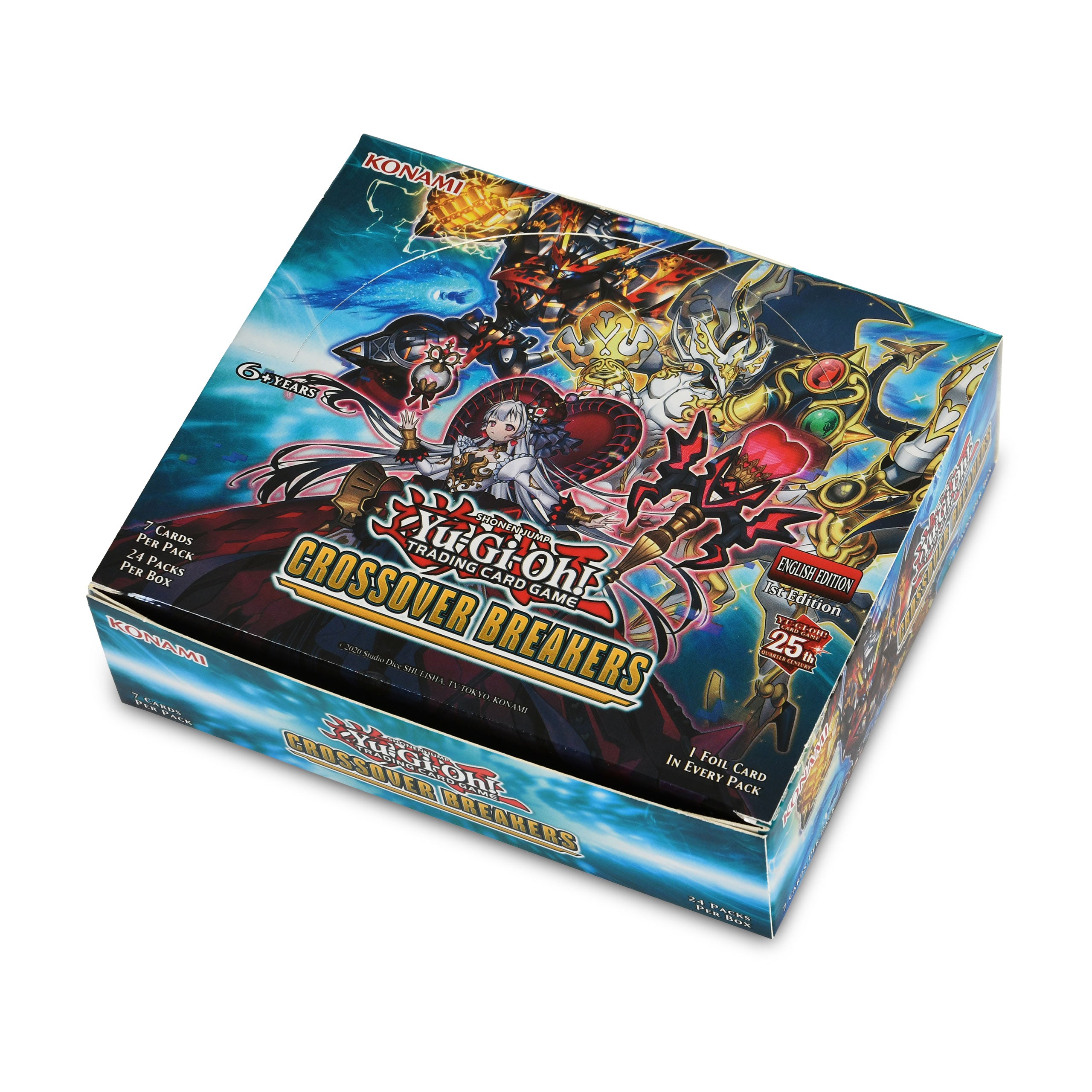 Produktbild Yu-Gi-Oh! - Crossover Breakers Samlarkort Booster Display Engelsk Version