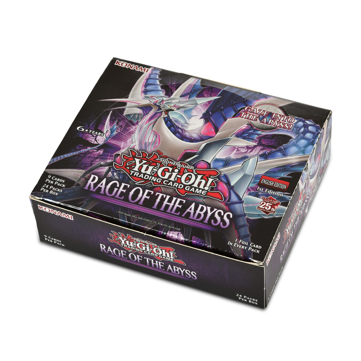 Produktbild Yu-Gi-Oh! - Rage of The Abyss Booster Display med samlarkort, engelsk version