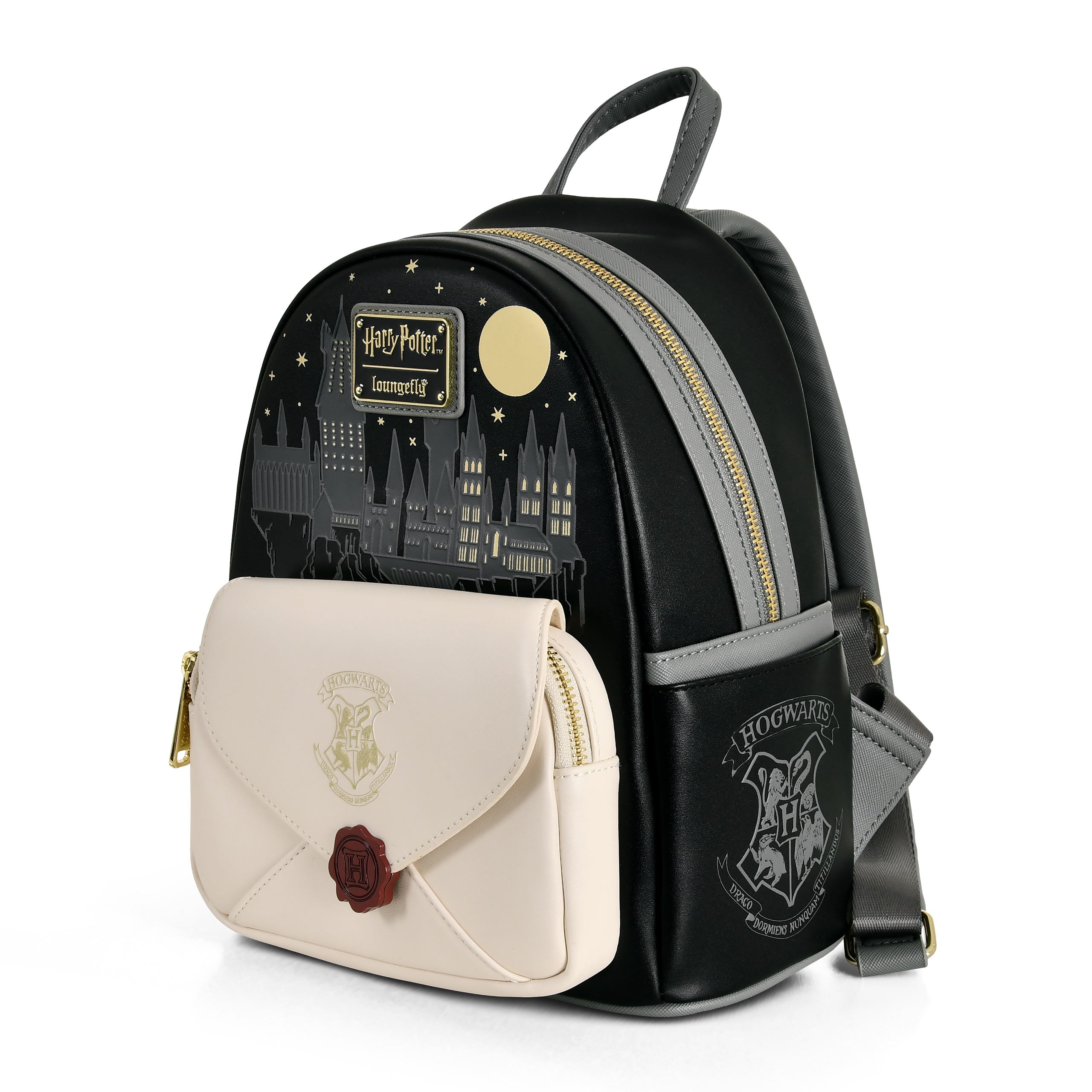 Produktbild Harry Potter - Hogwarts Brev Glow in the Dark Mini Ryggsäck