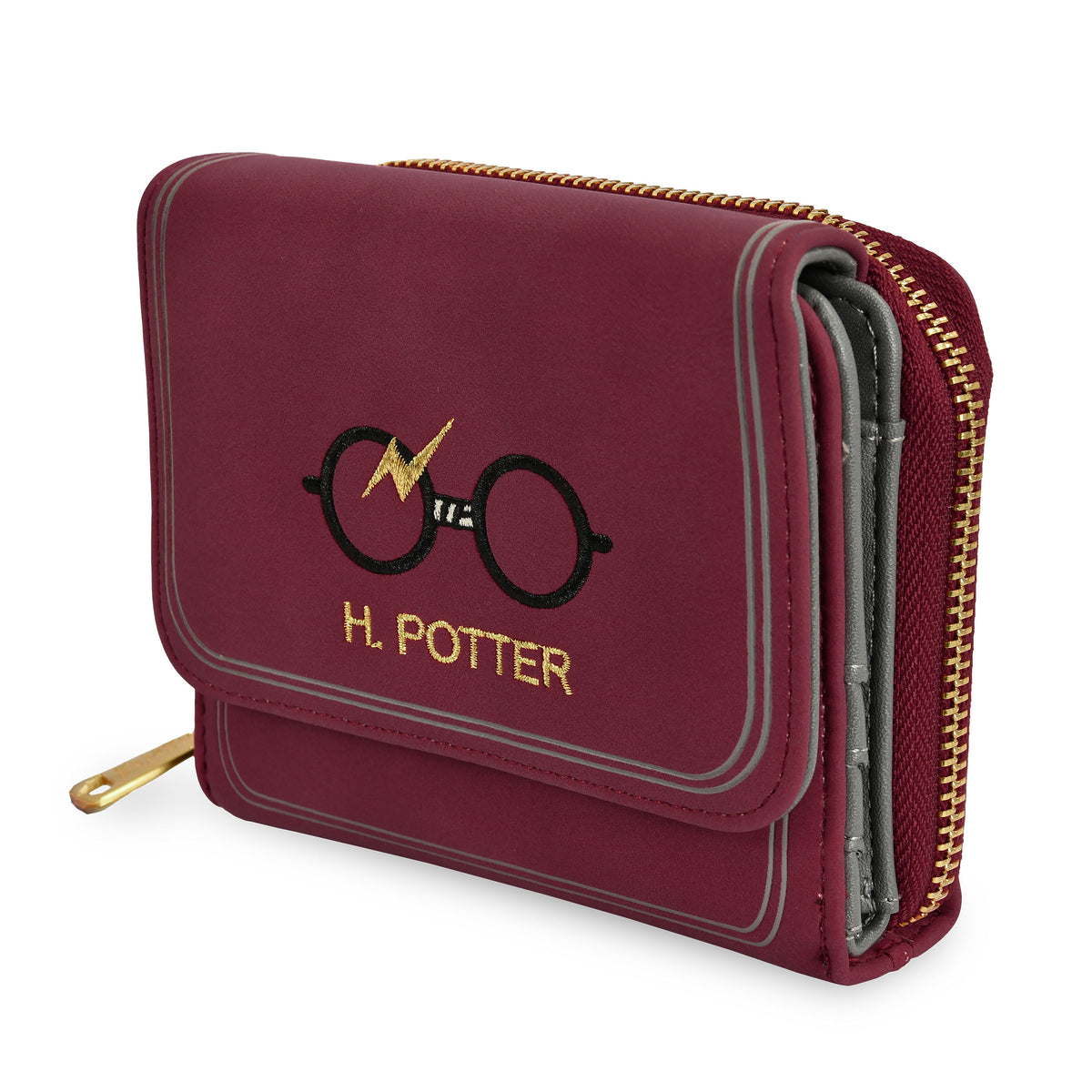 Produktbild Harry Potter - Plånbok med glasögon och blixt