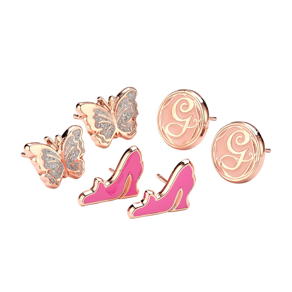 Produktbild Wicked - Glinda örhängen, 3-pack