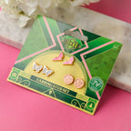 Produktbild Wicked - Glinda örhängen, 3-pack