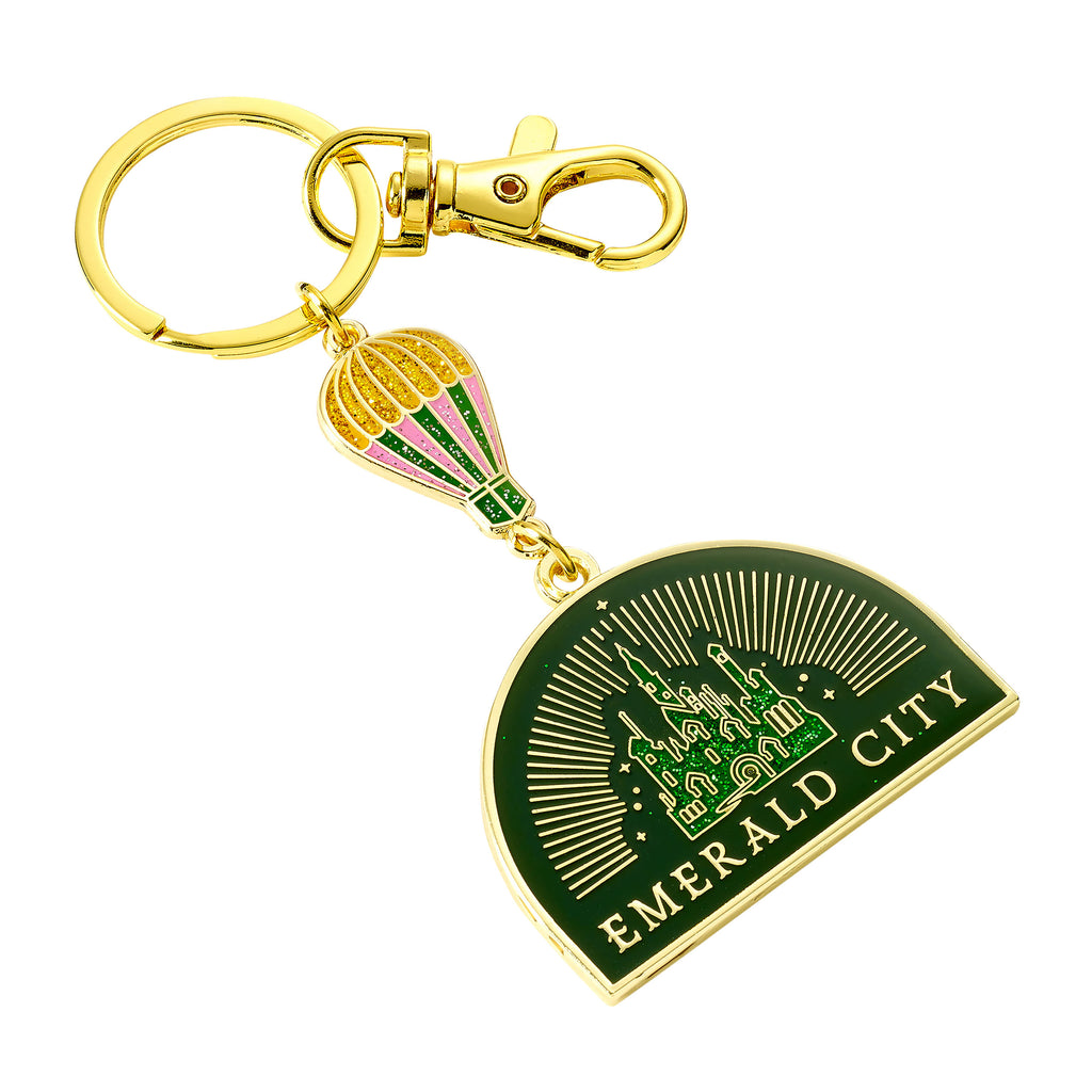 Produktbild Wicked - Emerald City Logonyckelring