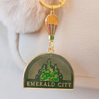 Produktbild Wicked - Emerald City Logonyckelring