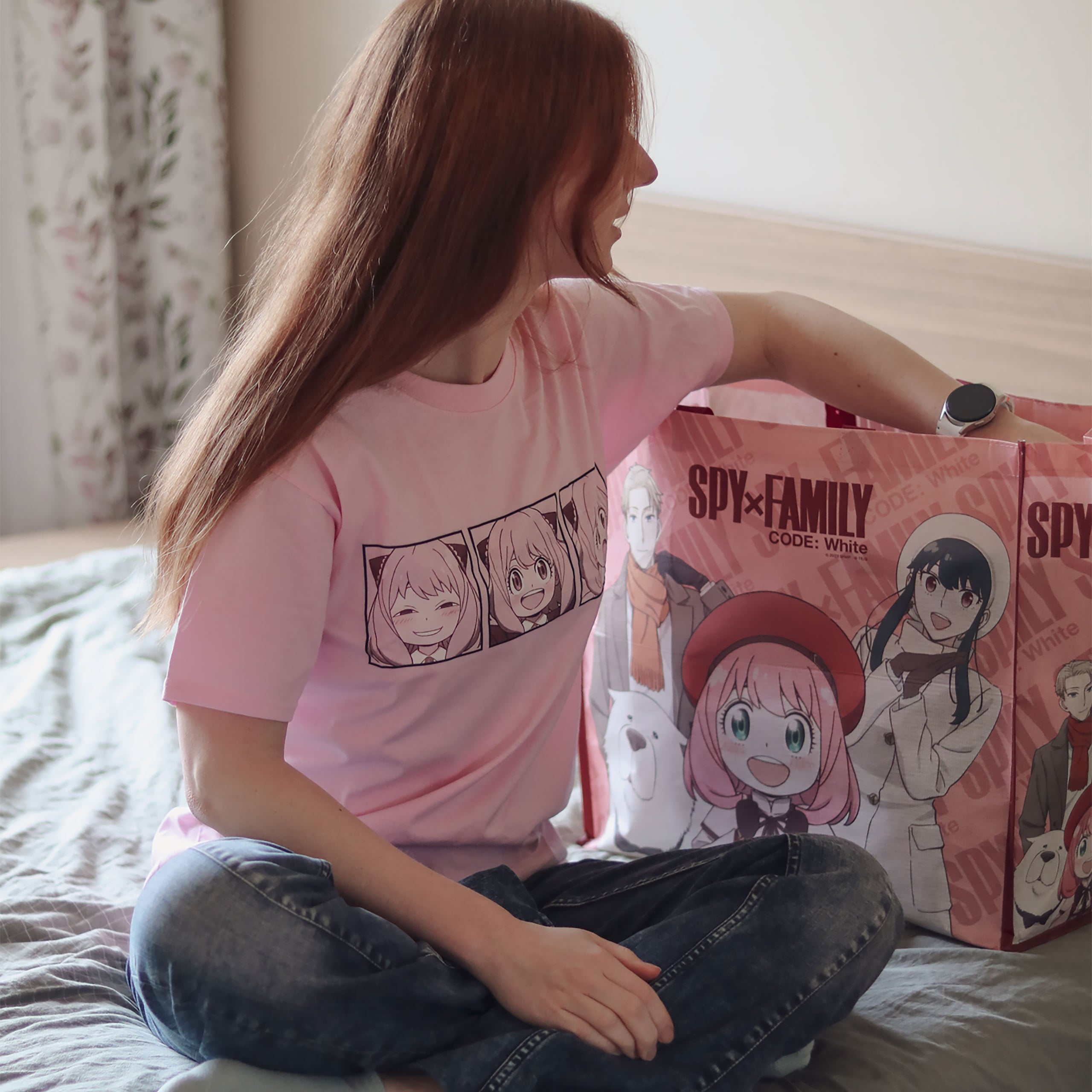 Produktbild Spy x Family - Anya T-shirt rosa