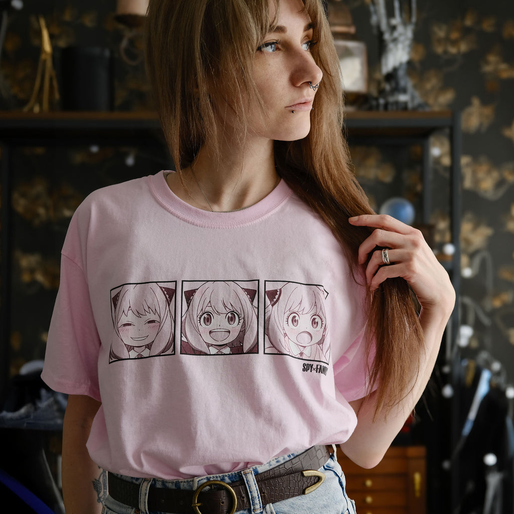 Produktbild Spy x Family - Anya T-shirt rosa