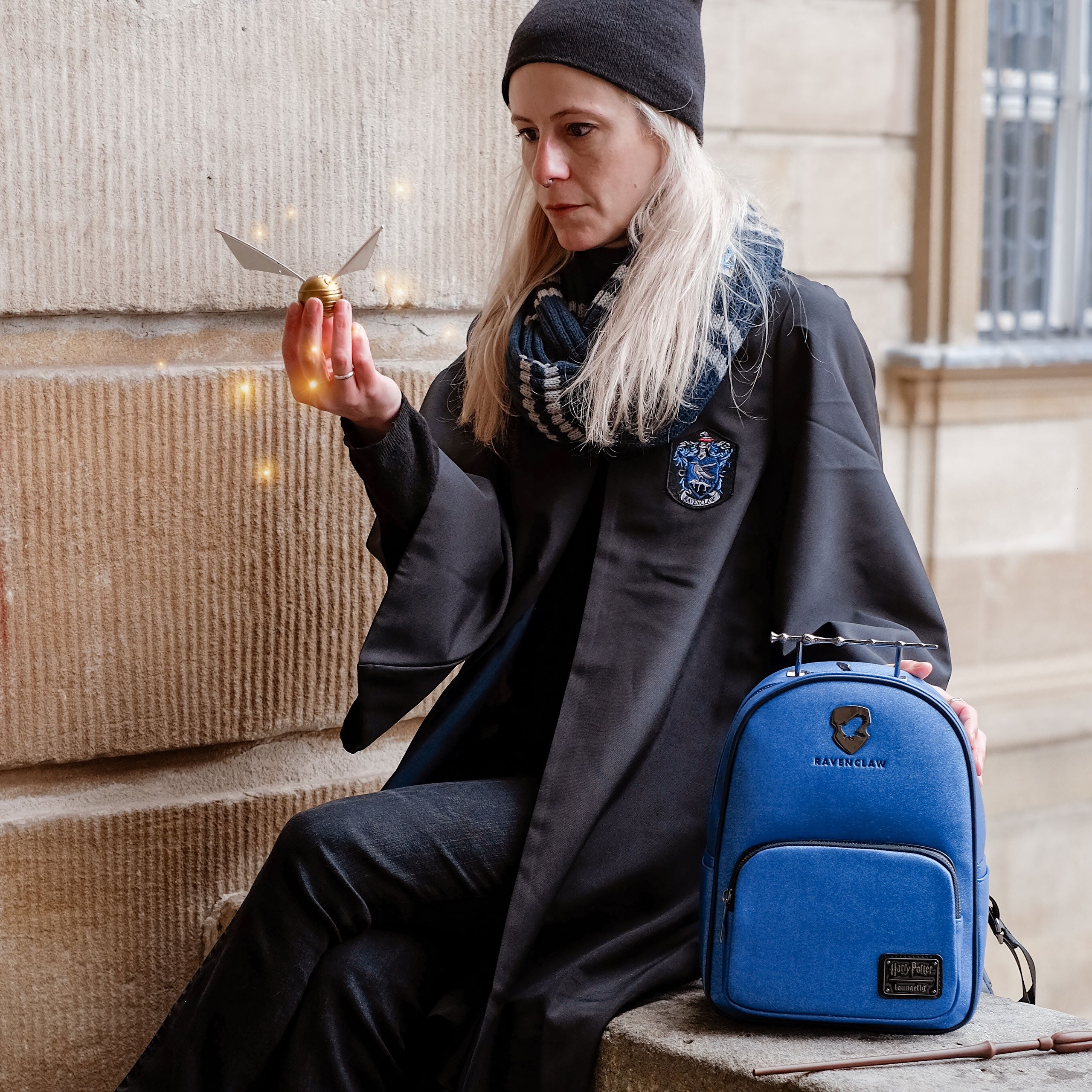 Produktbild Harry Potter - Ravenclaw Glitter Mini Ryggsäck
