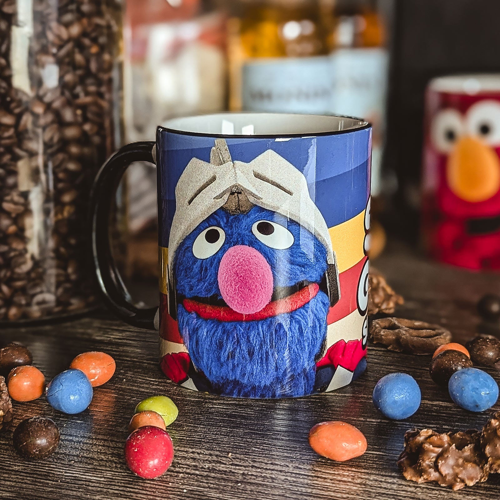 Produktbild Sesamgatan - Super Grover Mugg